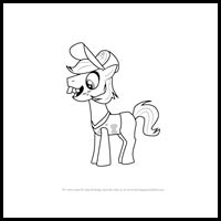 how to draw hayseed turnip truck from my little pony - friendship is magic