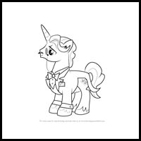 how to draw fancy pants from my little pony - friendship is magic