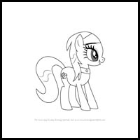 how to draw spa ponies lotus blossom from my little pony - friendship is magic