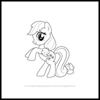 how to draw minty from my little pony - friendship is magic
