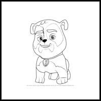 how to draw jim gaffigan from paw patrol