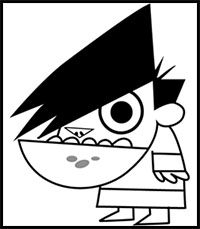 How to Draw Lil' Arturo from The Powerpuff Girls