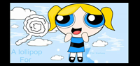Let's Draw The The Power Puff Girls "Bubbles" For My Sister 