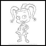 How to Draw Susie Carmichael from Rugrats