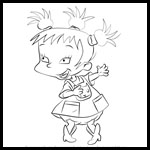 How to Draw Rugrats Cartoon Characters : Drawing Tutorials & Drawing