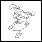 How to Draw Angelica Pickles from Rugrats