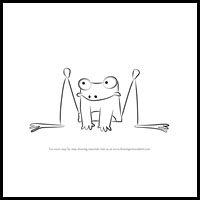 How to Draw Frog from Skunk Fu!