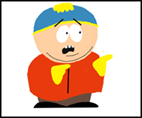 How to Draw Cartman from South Park