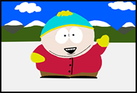 How to Draw Eric Cartman from South Park