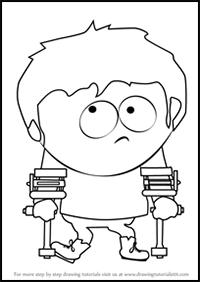 How to Draw Jimmy Valmer from South Park