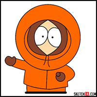 How to Draw Kenny McCormick from South Park