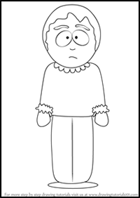 How to Draw Sharon Marsh from South Park