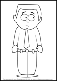 How to Draw Stephen Stotch from South Park