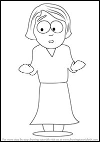 How to Draw Linda Stotch from South Park
