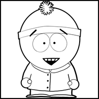 How to Draw Stan Marsh from South Park with Easy Step by Step Drawing Tutorial