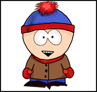 How to Draw Stan of South Park