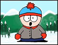 How to Draw Stan from South Park