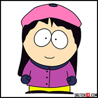 How to Draw Wendy Testaburger from South Park