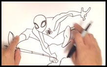 How to Draw Spiderman | Drawing Tutorial - YouTube