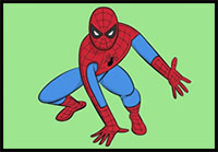 How to Draw Spider Man