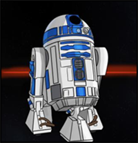 How to Draw R2-D2