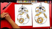 How To Draw BB-8 From Star Wars