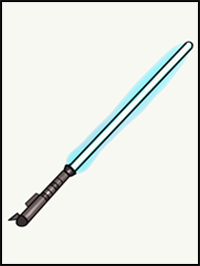 How to Draw a Lightsaber