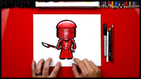 How To Draw a Praetorian Guard From Star Wars