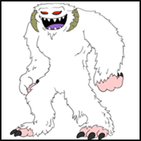 How to Draw a Wampa