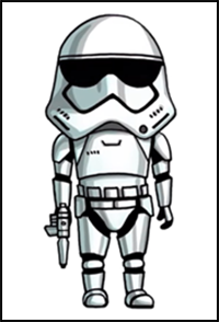 How to Draw Star Wars Stormtrooper
