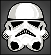 How to Draw a Stormtrooper Easy
