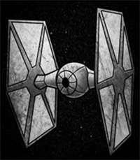 How to Draw a TIE Fighter Easy