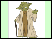 How to Draw Yoda from Star Wars