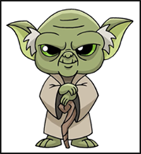 How to Draw Star Wars | Yoda