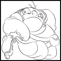 How to Draw Dr. Jumba Jookiba from Lilo and Stitch