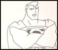 How to Draw Superman