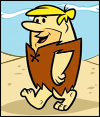 How to Draw Barney Rubble