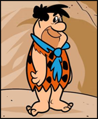 How to Draw Fred Flintstone