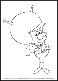 How to Draw The Great Gazoo from The Flintstones