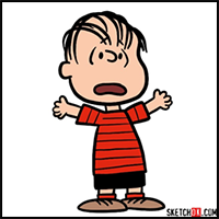 How to Draw Linus van Pelt | Peanuts