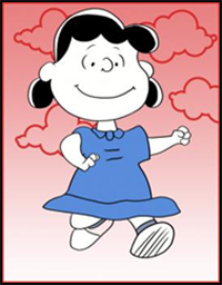 How to Draw Lucy van Pelt from The Peanuts Gang