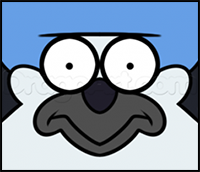 How to Draw Mordecai for Kids