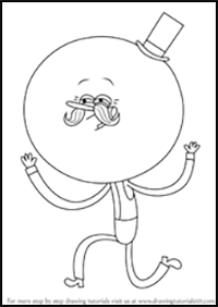 How to Draw Pops from Regular Show