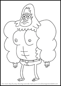 How to Draw Skips from Regular Show