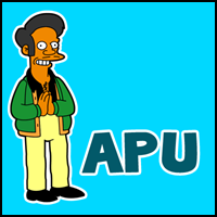 How to Draw Apu from The Simpsons with Easy Step by Step Drawing Tutorial