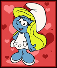 How to Draw Smurfette