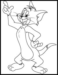 Tom And Jerry Pic Drawing  Drawing Skill