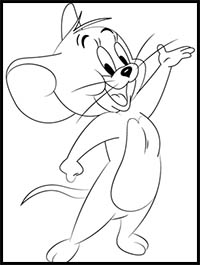 How to Draw Jerry the Mouse