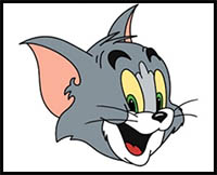 How to Draw Tom (Tom and Jerry)