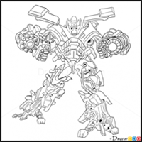 How to Draw Ironhide, Transformers